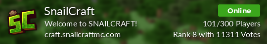 SnailCraft Minecraft server