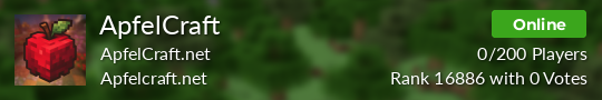 ApfelCraft Minecraft server