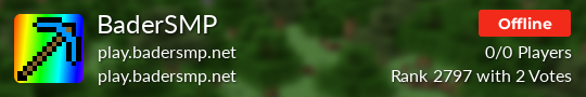 BaderSMP Minecraft server