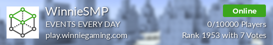WinnieSMP Minecraft server
